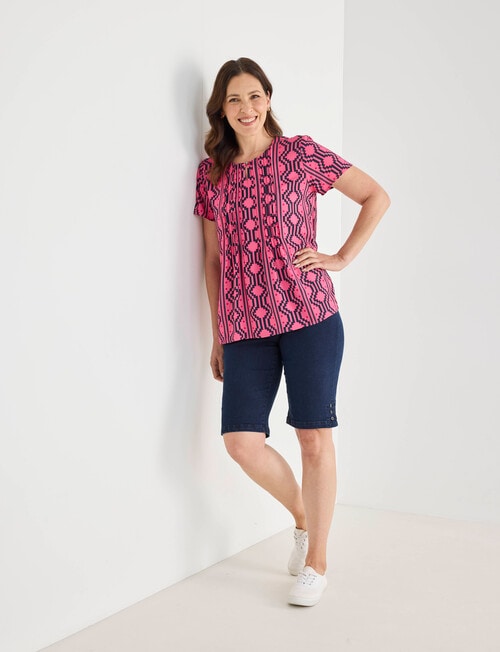 Line 7 Status Denim Short, Blue product photo View 03 L