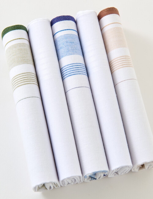 Laidlaw + Leeds Stripes Hankies product photo View 02 L