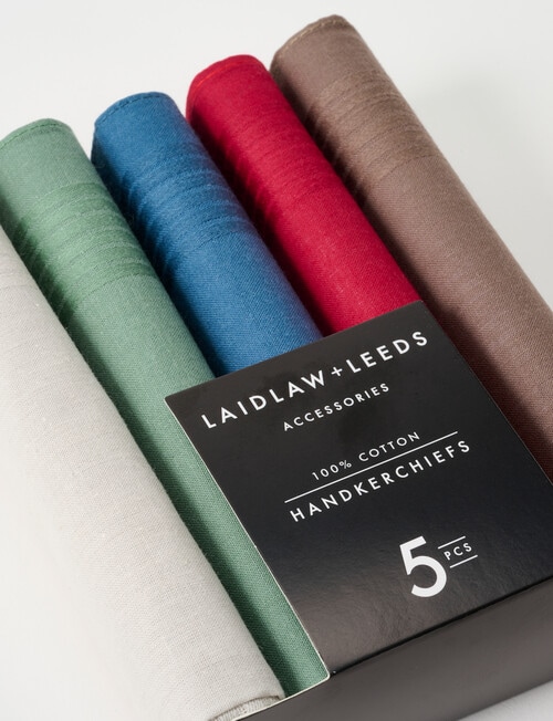Laidlaw + Leeds Hankies, Assorted product photo View 02 L