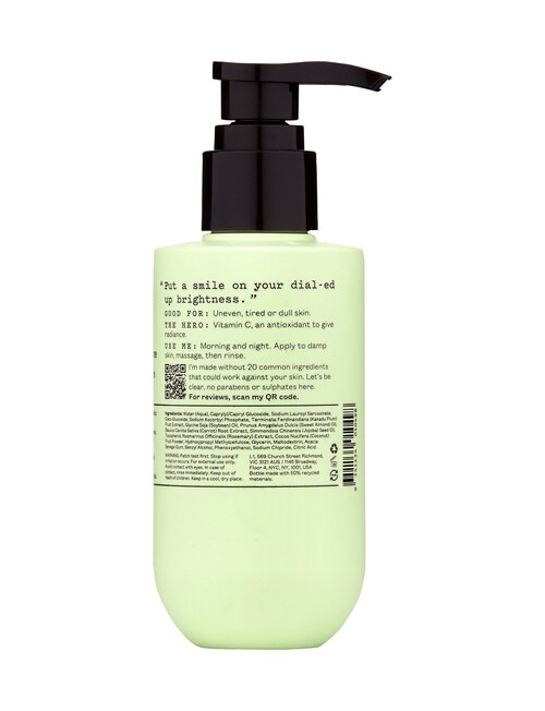Frank Body Everyday Brightening Face Wash, 140ml product photo View 03 L