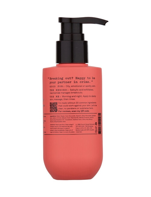 Frank Body Everyday Clearing Face Wash, 140ml product photo View 03 L