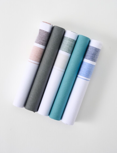 Laidlaw + Leeds Bold Stripe Hankies product photo View 03 L