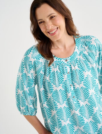 Line 7 Rule Top, Green product photo