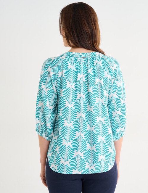 Line 7 Rule Top, Green product photo View 02 L