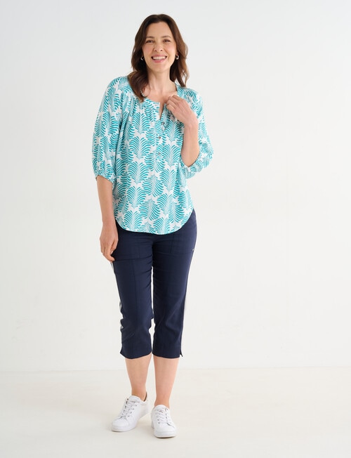 Line 7 Rule Top, Green product photo View 03 L