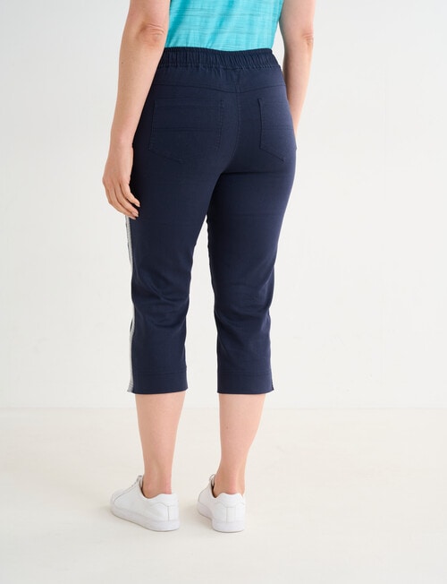 Line 7 Byron Capri Pant, Blue product photo View 02 L