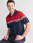 Line 7 Ralph Short Sleeve Polo Shirt, Red product photo View 06 S