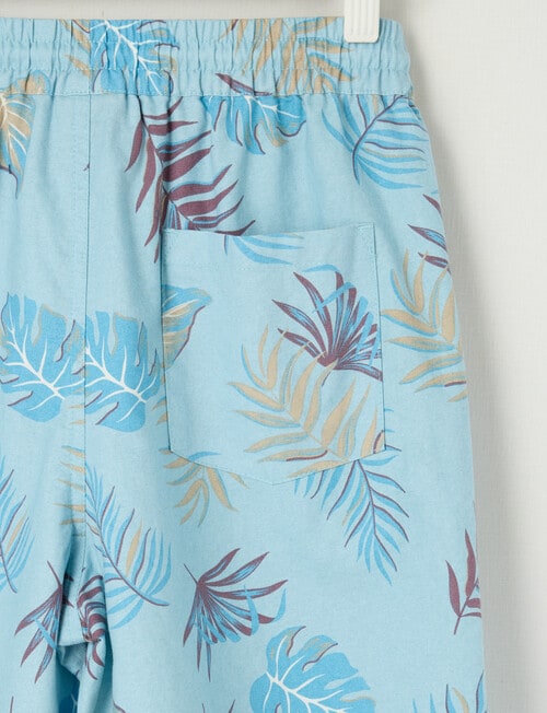 No Issue All Over Print Aloha Volley Short, Blue product photo View 02 L