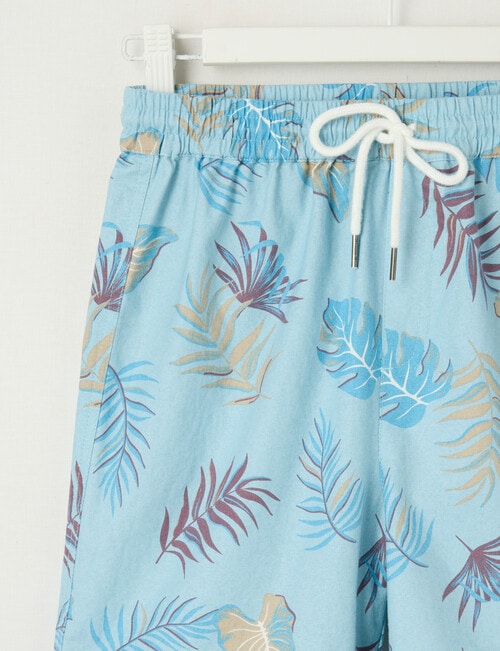 No Issue All Over Print Aloha Volley Short, Blue product photo View 03 L