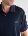 Line 7 Sailor Short Sleeve Polo Shirt, Navy product photo View 04 S