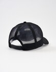 Gasoline Wild Wave Trucker Cap, Black product photo View 02 S