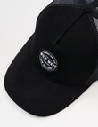 Gasoline Wild Wave Trucker Cap, Black product photo View 03 S