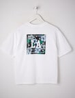 No Issue Aloha Short Sleeve Box Tee, White product photo View 02 S