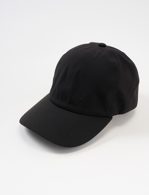 Gasoline Activewear Cap, Black product photo