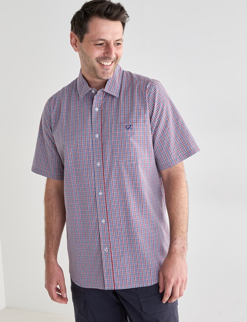 Line 7 Marshall Short Sleeve Shirt, Red product photo View 05 L