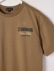 No Issue St Germain Short Sleeve Box Tee, Mocha product photo View 03 S
