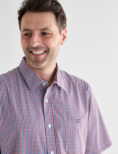 Line 7 Marshall Short Sleeve Shirt, Red product photo