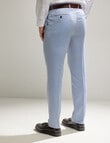 Laidlaw + Leeds Texture Stretch Tailored Pant, Light Blue product photo View 02 S