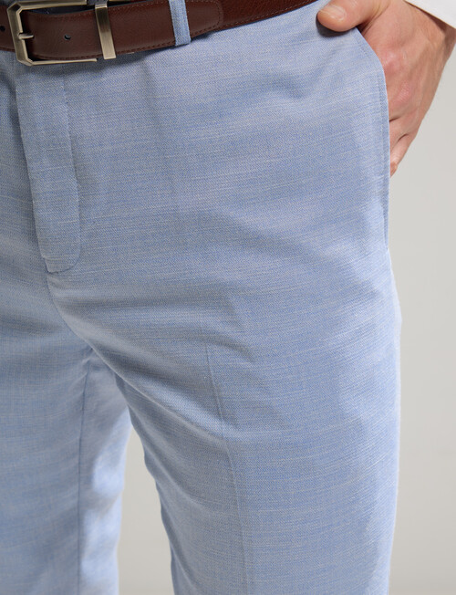 Laidlaw + Leeds Texture Stretch Tailored Pant, Light Blue product photo View 04 L