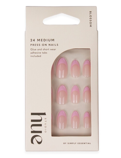 Studio Hue Press-on Nails Medium, Almond Blossom product photo