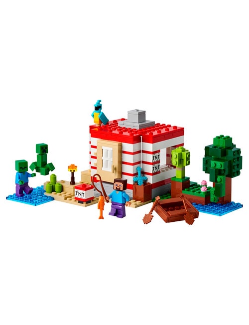 LEGO Minecraft The TNT Jungle House product photo View 03 L