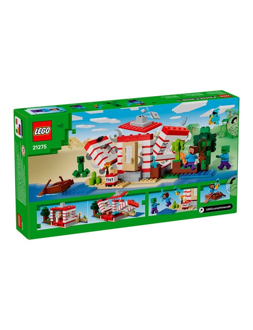 LEGO Minecraft The TNT Jungle House product photo View 07 L