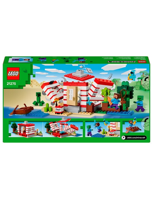 LEGO Minecraft The TNT Jungle House product photo View 08 L