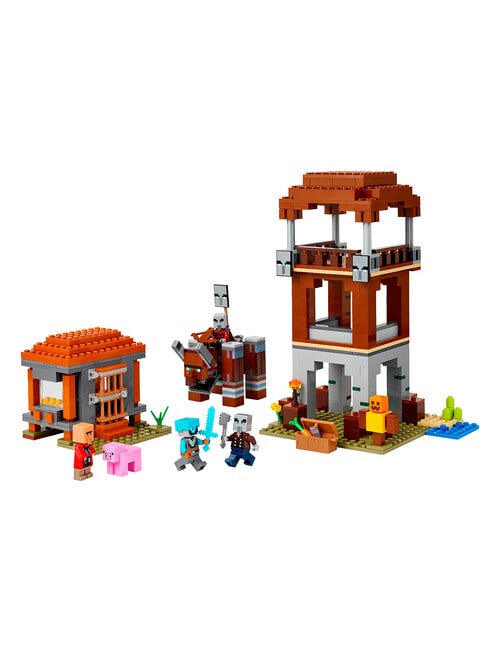 LEGO Minecraft The Pillager Outpost And Ravager product photo View 03 L