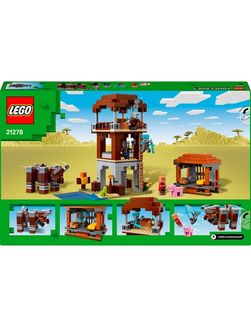 LEGO Minecraft The Pillager Outpost And Ravager product photo View 07 L