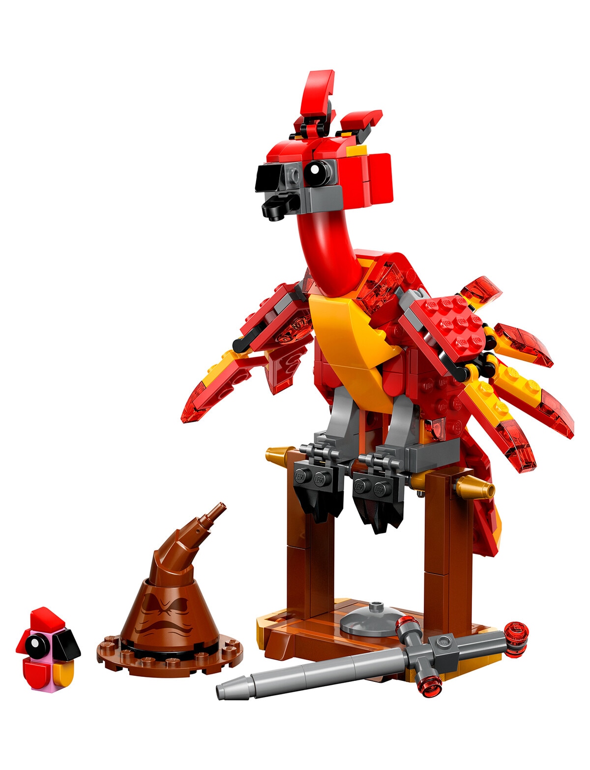 LEGO Harry Potter Fawkes: Dumbledore's Phoenix Lego Construction