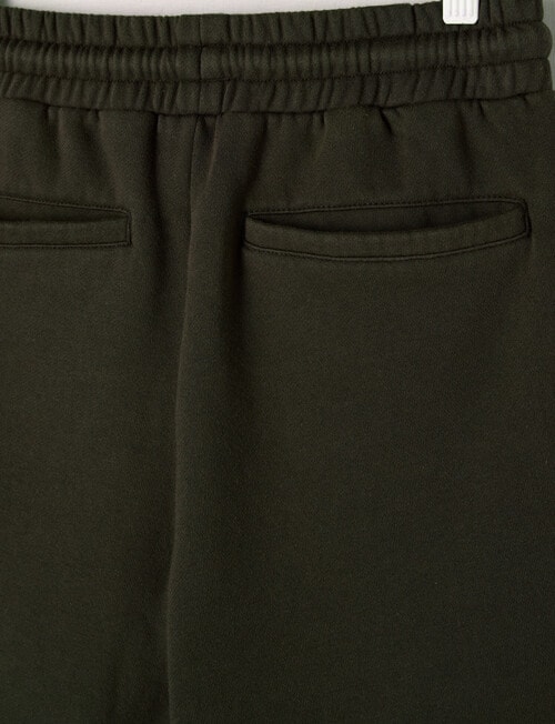 No Issue Oversize Skate Washed Knit Short, Black product photo View 02 L