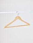 Haven Essentials Ensemble Wooden Coat Hanger, Set of 5 product photo