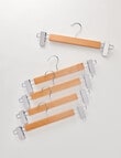 Haven Essentials Ensemble Wood Clip Hanger, Set of 5 product photo View 02 S