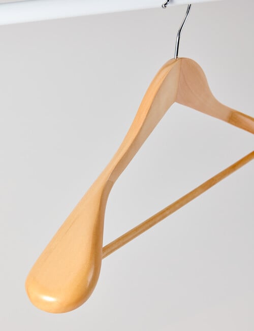 Haven Essentials Ensemble Wooden Jacket Hanger product photo View 03 L