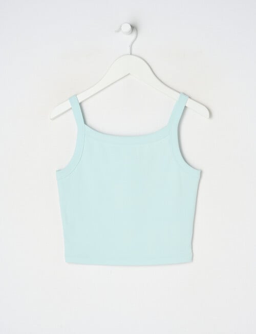 Switch Emma Scoop Neck Rib Singlet, Mint product photo