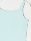 Switch Emma Scoop Neck Rib Singlet, Mint product photo View 02 S
