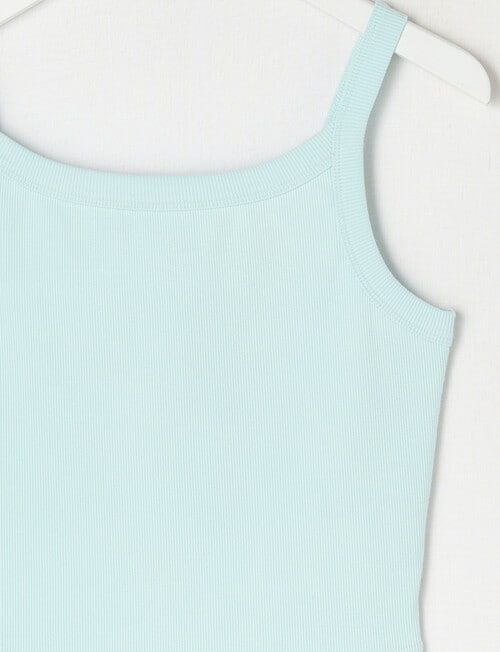 Switch Emma Scoop Neck Rib Singlet, Mint product photo View 02 L
