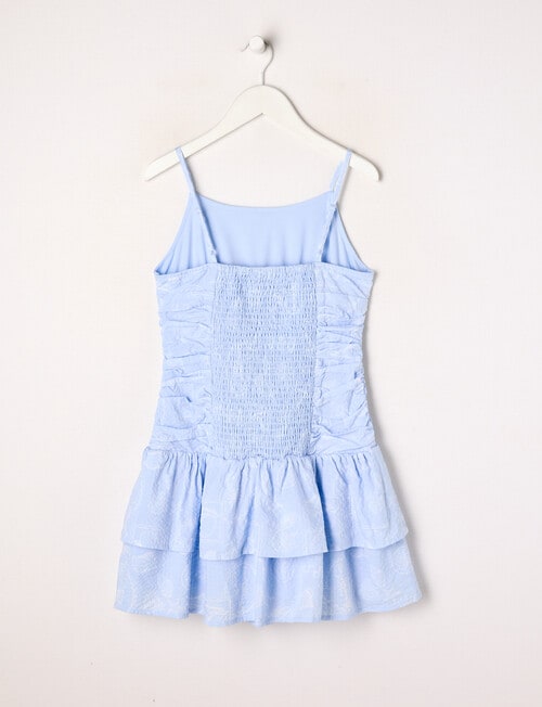 Switch Summer Print Drop Waist Dress, Cornflower product photo View 02 L