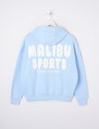 Switch Malibu Sports Oversized Hoodie, Cornflower Blue product photo View 02 S