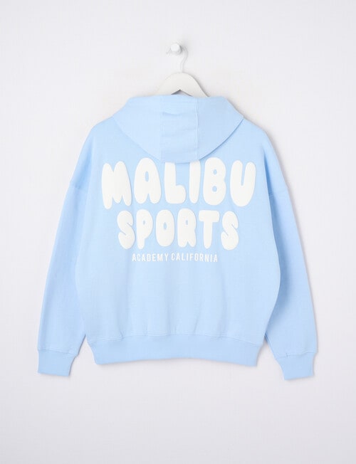 Switch Malibu Sports Oversized Hoodie, Cornflower Blue product photo View 02 L