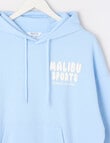 Switch Malibu Sports Oversized Hoodie, Cornflower Blue product photo View 03 S