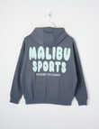 Switch Malibu Sports Oversized Hoodie, Charcoal product photo View 02 S