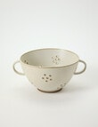 Gather Elementopia Double Handle Colander, Linen product photo