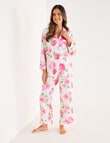 Whistle Sleep Satin PJ Set, Print, 8-18 product photo View 05 S