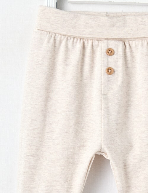 Little Bundle Essentials ES Pant, Oat Marle product photo View 02 L