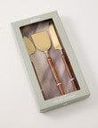 Gather Elementopia Cheese Servers Set of 3, Brass & Natural product photo View 04 S