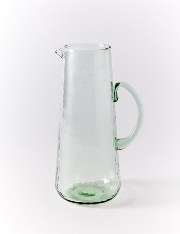 Gather Elementopia Recycled Glass Pitcher, Green, 1.6L product photo