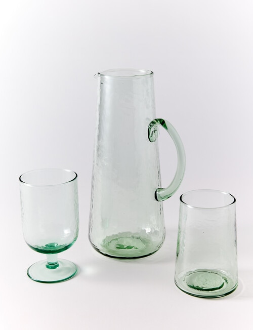 Gather Elementopia Recycled Glass Pitcher, Green, 1.6L product photo View 04 L
