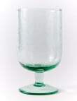 Gather Elementopia Recycled Glass Goblet, Green product photo View 03 S