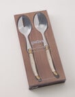 Gather 2-Piece Salad Spoon Set, Ivory product photo View 04 S